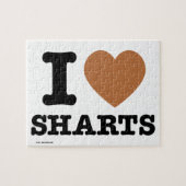Ich heart Sharts Puzzle (Horizontal)