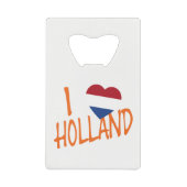 Ich heartflag Holland oder auf Hanf Geldbeutel Flaschenöffner (Vorderseite)