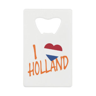Ich heartflag Holland oder auf Hanf Geldbeutel Flaschenöffner