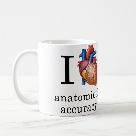 Ich hebe anatomische Tasse (Links)