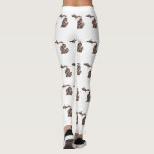 Ich hebe die Großen Seen - Petoskey Stein Leggings (Rückseite)