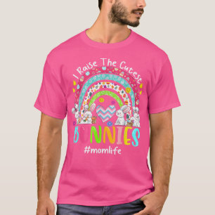 Ich hebe die niedlichsten bunnies Mama Leben Oster T-Shirt