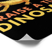 Ich hebe eine winzige Dinosaurier-Lizard Reptilien Poster (Ecke)