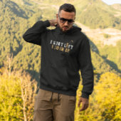 Ich hebe nicht auf, wenn ich boom Op bekomme - Cre Hoodie