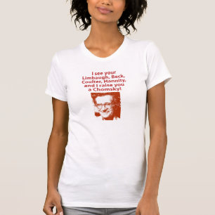 Ich hebe Sie ein Chomsky an T-Shirt