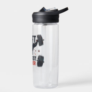 Ich heben, manifest, erobern trinkflasche