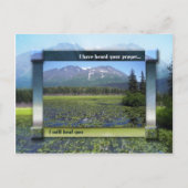 Ich heile dich postkarte (Vorderseite)