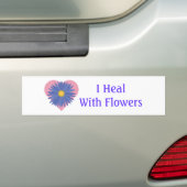 Ich heile mit Blume Autoaufkleber (Auf Auto)