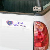 Ich heile mit Blume Autoaufkleber (Auf Lkw)