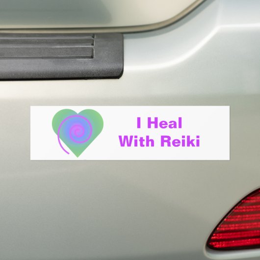 Ich heile mit Reiki Autoaufkleber (Auf Auto)