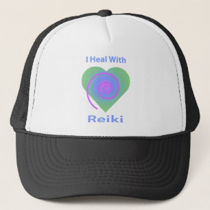 Ich heile mit Reiki Truckerkappe