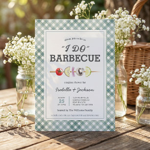 ICH heirate Barbecue Sommerhochzeit Dusche Einladu Einladung