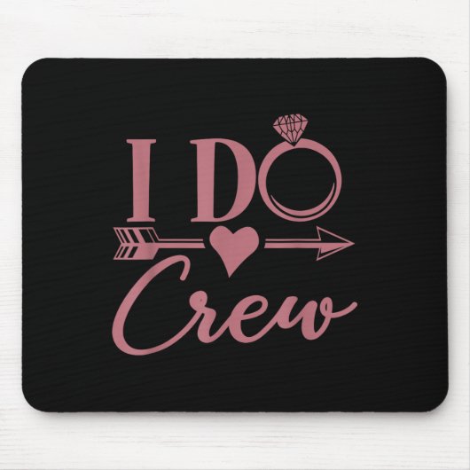 Ich heirate Crew, Junggesellinnenabschied, Gruppe, Mousepad (Vorne)