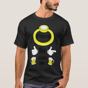 Ich heirate die Sauftour nur Schwäbischer Junggese T-Shirt