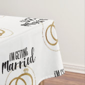 Ich heirate tischdecke (Beispiel)