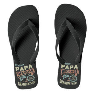 Ich heiße Papa Badesandalen