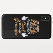 Ich heiße Papa, weil ich viel zu Cool bin Case-Mate iPhone Hülle (Rückseite (Horizontal))