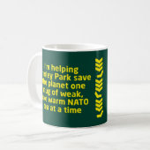 Ich helfe kaffeetasse (Vorderseite Links)