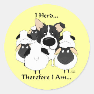 Ich Herd ... also bin ich Stickers