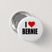 "ICH HERZ BERNIE" BUTTON (Vorne & Hinten)