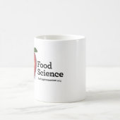"Ich Herz-Ernährungswissenschafts-" Tasse (Mittel)