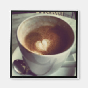 "Ich Herz-Kaffee-" Magnet