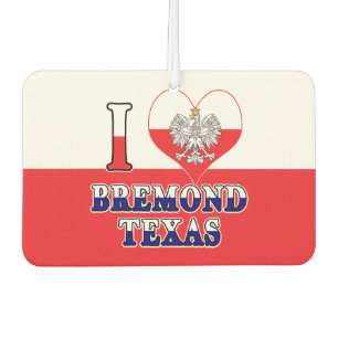 Ich Herz Liebe Bremond Texas Autolufterfrischer