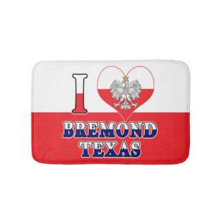 Ich Herz Liebe Bremond Texas Badematte