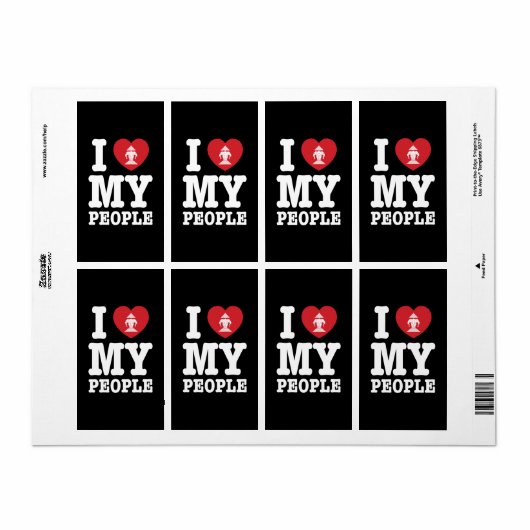 Ich Herz (Liebe) Erawan My Lao People (Vorne)