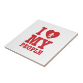 Ich Herz (Liebe) Erawan My Lao People Fliese (Seite)