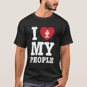 Ich Herz (Liebe) Erawan My Lao People T-Shirt