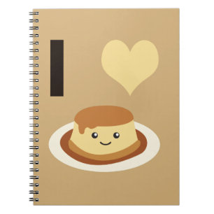 Ich Herz (Liebe) flan! Notizblock