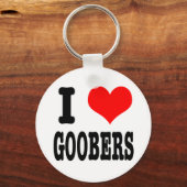 ICH HERZ (LIEBE) GOOBERS SCHLÜSSELANHÄNGER (Vorderseite)