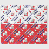 Ich Herz Liebe Hobson Texas Geschenkpapier (Flach)