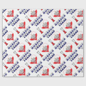 Ich Herz Liebe Hobson Texas Geschenkpapier (Flach)