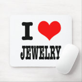 ICH HERZ (LIEBE) JEWELRY MOUSEPAD (Mit Mouse)