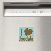 Ich Herz Liebe Schokolade Magnet (In Situ (Geschirrspüler))
