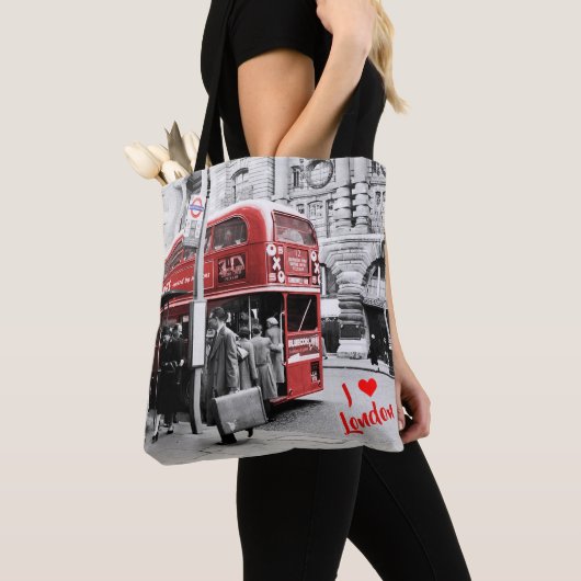 Ich [Herz] London Tasche (Von Nahem)