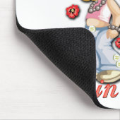 Ich (Herz) meine Schwester Mousepad (Ecke)