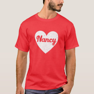 Ich Herz Nancy - erste Namen und Herzen, I Liebe N T-Shirt