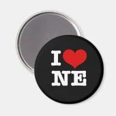 Ich Herz Nordost-Minneapolis! Magnet (Vorderseite/Rückseite)