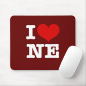 Ich Herz Nordost-Minneapolis! Mousepad (Mit Mouse)