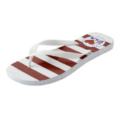 Ich "Herz" USA Badesandalen (Schrägansicht)