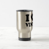 ICH HERZ VINYL REISEBECHER (Mittel)