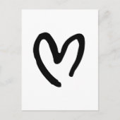 Ich Herzen dich Postkarte (Vorderseite)