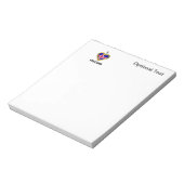 ICH HERZLICH ISLAND NOTIZBLOCK (Rotiert)