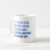 Ich hetzte kaffeetasse (Vorderseite Links)