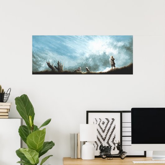 Ich hielt an, um zu träumen, und 20 Jahre vergange Poster (Heimbüro)