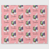 Ich hielt mein K-Drama an, hier zu sein. Personali Geschenkpapier (Flach)