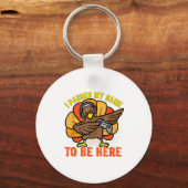 Ich hielt mein Spiel an, um hier lustige Gamer Tür Schlüsselanhänger (Vorderseite)